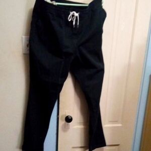 Ralph Lauren Polo Drawstring Chinos XL Prestine Condition No Fading BlackFire 🔥